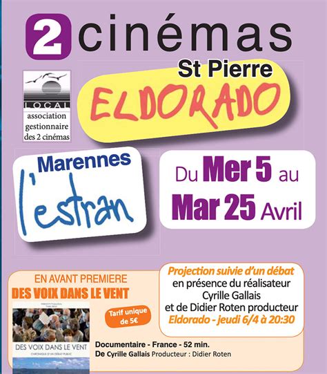 Must See Eldorado Saint Pierre Programme Updated