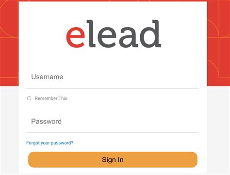 eleads crm login credentials