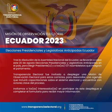 elecciones legislativas ecuador 2023