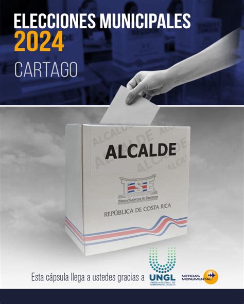 elecciones municipales cartago 2020