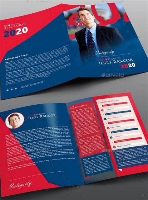 8+ Election Brochure Templates Free PSD Design Examples