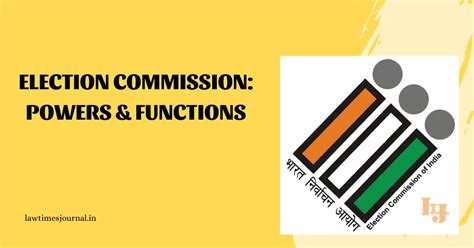 election commission in constitutional law