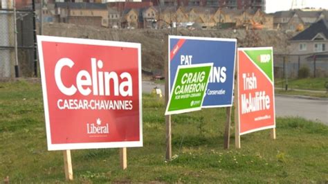 election lawn signs canada