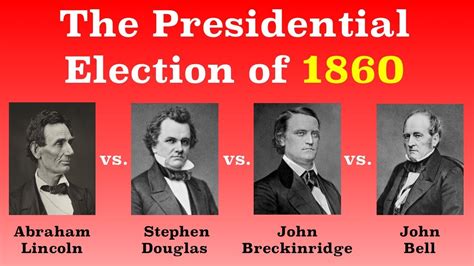 election of 1860 candidates who won