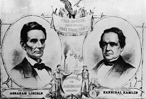 election of 1860 drawing