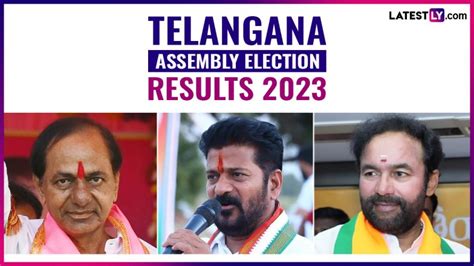 election results 2023 live today telangana
