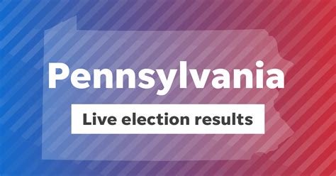 election results today for pennsylvania