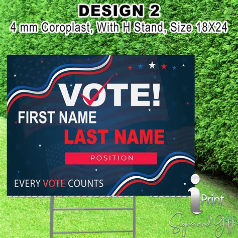 election signs made