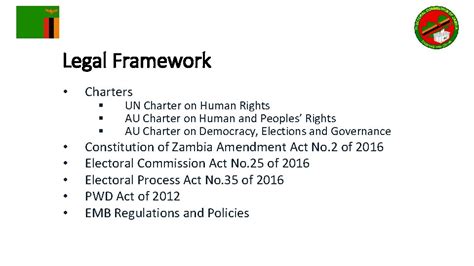 electoral process act no 35 of 2016 zambia