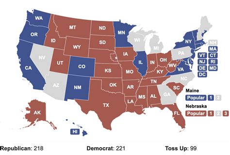 2025 Election Map Current Prediction Alexandra Skinner
