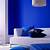 electric blue royal blue wall paint