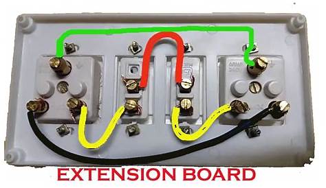 Electric Extension Board Wiring How To Make An Plunges