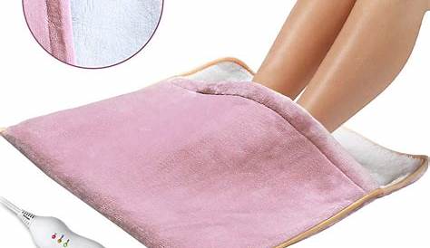 Meva Heating Pad Foot Warmer - Electric Heat Therapy Wrap for Feet