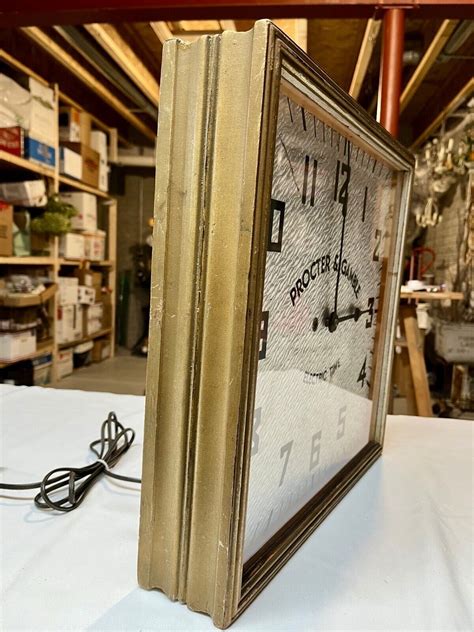 Electric Advertising Wall Clock