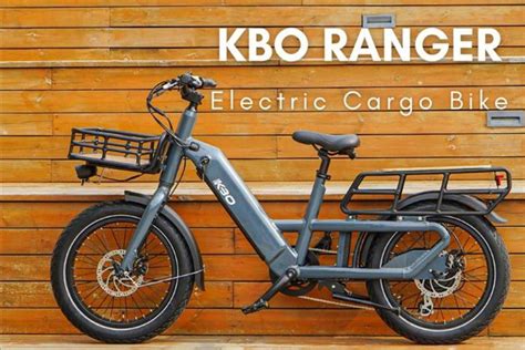 electric cargo bike kbo ranger