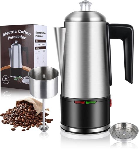 Electric Coffee Percolator With Timer