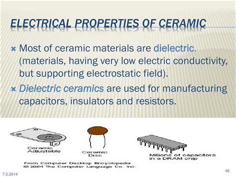 electric conductivity of ceramics