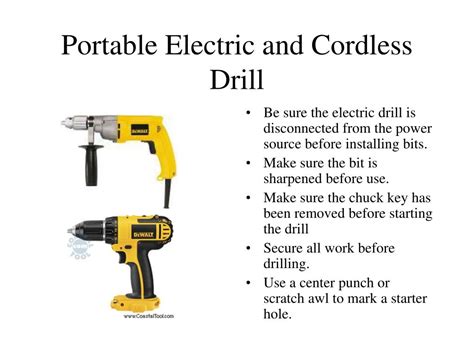 Electric Drill Hazards