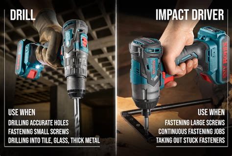 Electric Drill Vs Driver