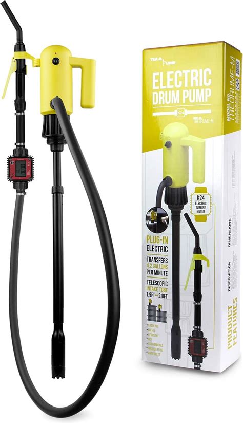 Electric Drum Pump With Meter