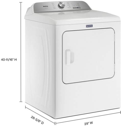 Electric Dryer Flat Back