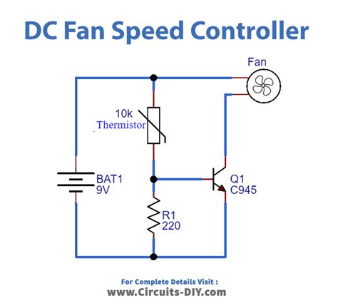 Electric Fan Speed Controller Circuit