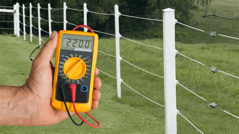 electric fence voltage amperage