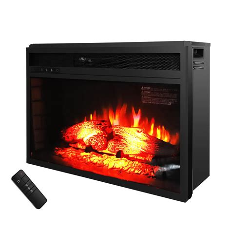 electric fireplace insert with remote control