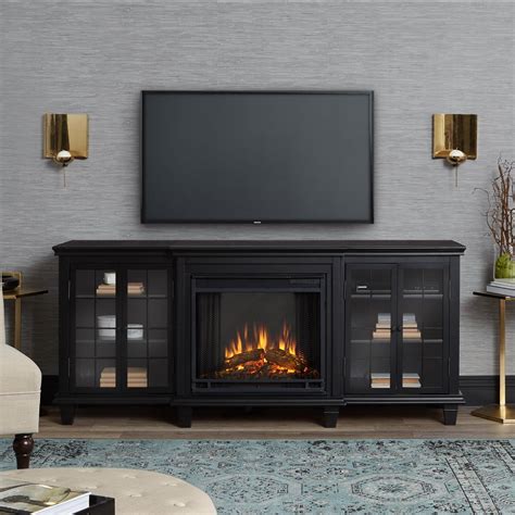 electric fireplace tv stand home depot canada