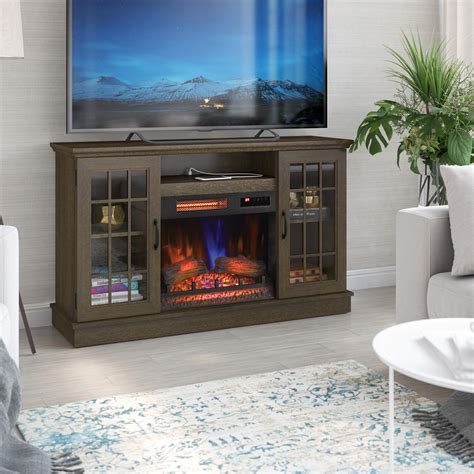 electric fireplace tv stand store near me