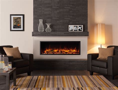 electric fireplace with fireplace