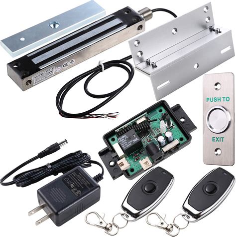 Electric Gate Lock Kit With Wireless Remote