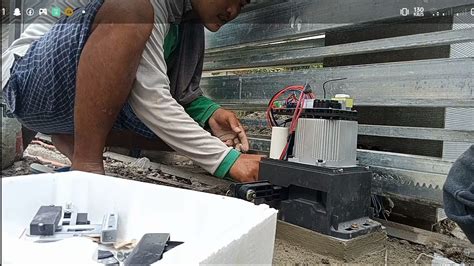 Electric Gate Motor Installation