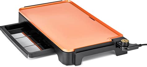 Electric Griddle With Removable Tray