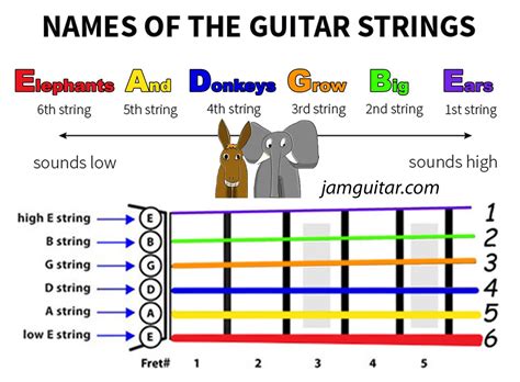 Electric Guitar String Name