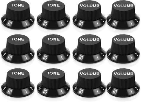 Electric Guitar Tone Knobs