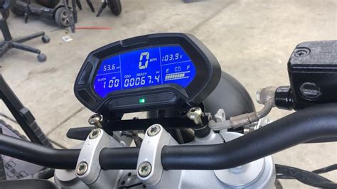 Electric Motorcycle Display