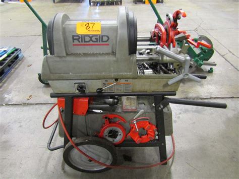 Electric Pipe Threader Ridgid