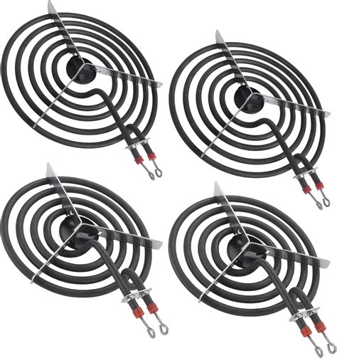 Electric Range Burner Element Unit Set