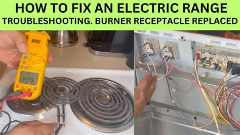 Electric Range Burner Temperature Control Troubleshooting