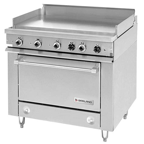 Electric Range With A Griddle