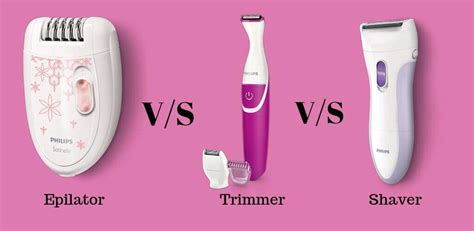 electric razor vs epilator