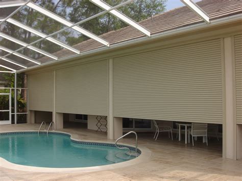 electric roll up storm shutters