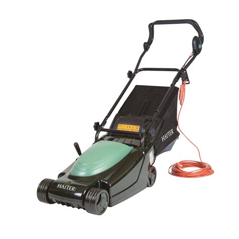 electric rotary mower with roller