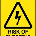electric safety symbols