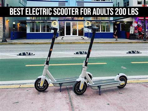 electric scooter 200 pounds