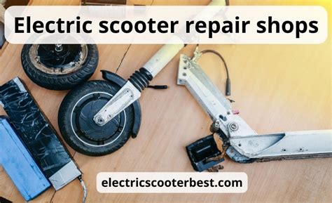 electric scooter fix shop near me cost