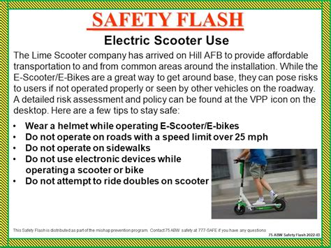 Electric Scooter Safety Features