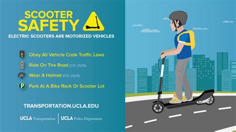 electric scooter safety tips