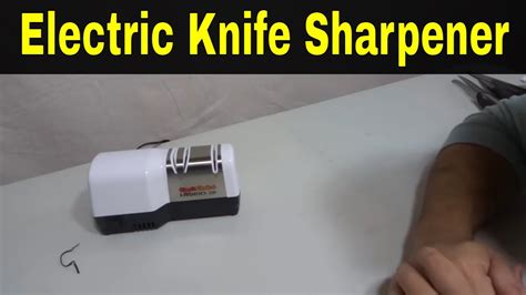 Electric Sharpener Tutorial